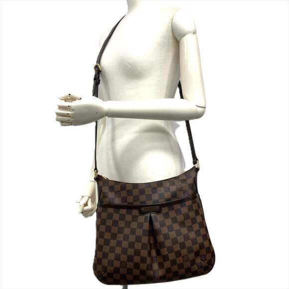 Louis Vuitton Bloomsbury PM Shoulder Bag, Damier Ebene, Brown, N42251, DU0126... - Picture 10 of 10